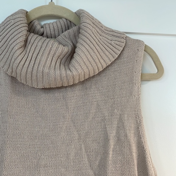 BCBGeneration Split Back Turtleneck Sweater - Picture 2 of 4